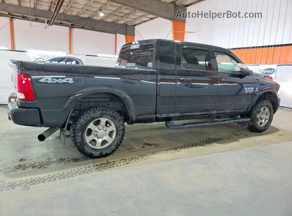 3C63R3LL8JG199636 2018 RAM 3500 Black Rear right