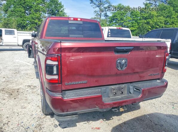 3C63R3ML2NG357618 2022 RAM 3500 Red Rear view