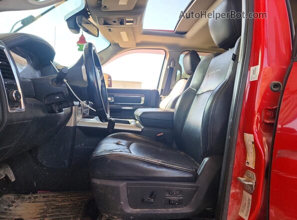 3C63R3ML8GG137810 2016 RAM 3500 Red Vista interior delantera