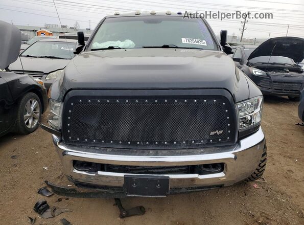 3C63RRGL6JG281085 2018 RAM 3500 Black Вид спереду