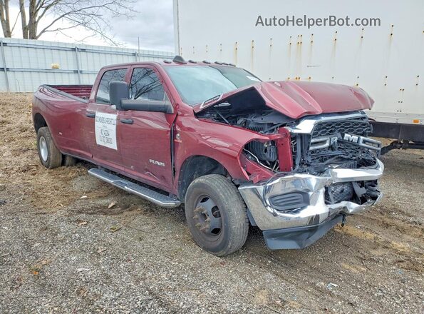 3C63RRGL8MG570196 2021 RAM 3500 Red Przód prawy