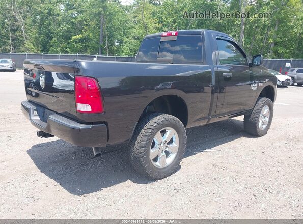 3C6JR6ATXKG500646 2019 RAM 1500 CLASSIC Black Задня права чверть