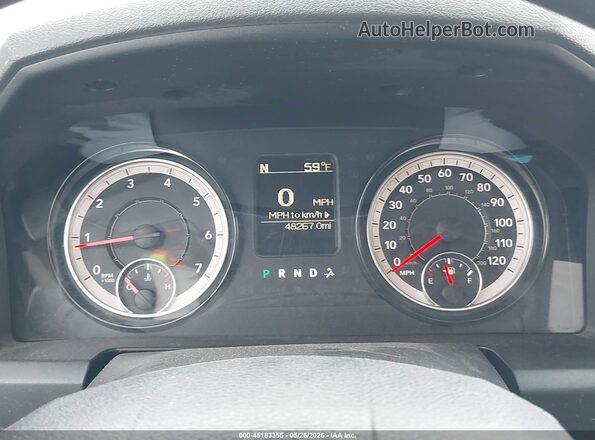 3C6JR6DG2KG503877 2019 RAM 1500 CLASSIC White 