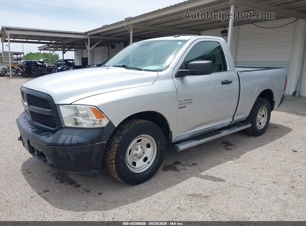 3C6JR7AG3KG504532 2019 RAM 1500 CLASSIC Silver Передня ліва чверть