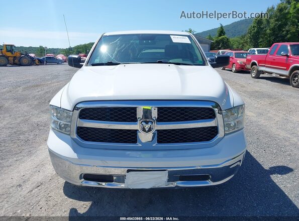 3C6JR7DT4KG646901 2019 RAM 1500 CLASSIC White Instrument cluster view