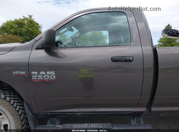 3C6LR5AT0JG363587 2018 RAM 2500 Brown Вид щитка приладів