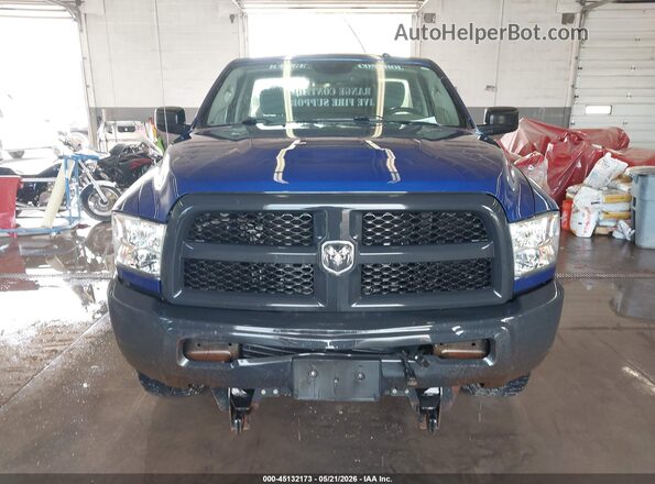 3C6LR5AT2JG363591 2018 RAM 2500 Blue Widok zestawu wskaźników