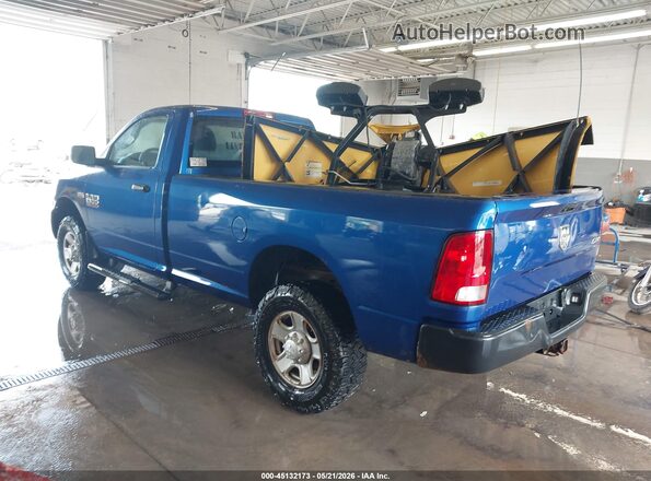 3C6LR5AT2JG363591 2018 RAM 2500 Blue Tył lewy