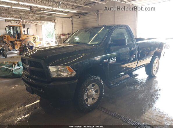 3C6LR5AT5JG343660 2018 RAM 2500 Black Vista tres cuartos delantera izquierda