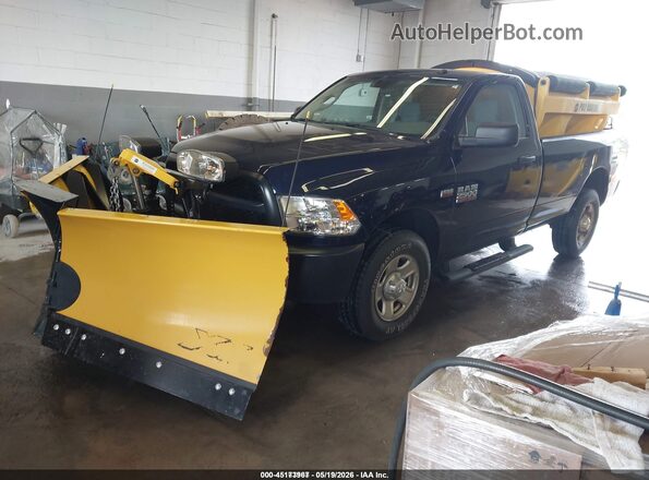 3C6LR5AT5JG363598 2018 RAM 2500 Blue წინა მარცხენა ხედი სამი მეოთხედიდან