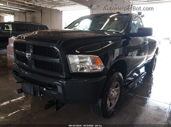 3C6LR5AT7JG343661 2018 RAM 2500 Black Vista tres cuartos delantera izquierda
