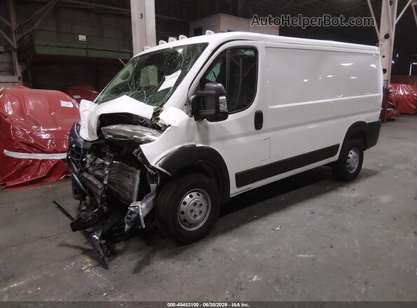 3C6LRVAG1PE583134 2023 RAM PROMASTER 1500 White Առջևի ձախ երեք քառորդ տեսարան