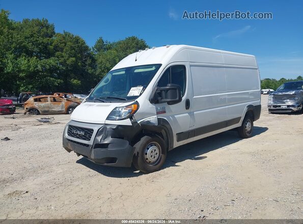 3C6LRVDG1ME555339 2021 RAM PROMASTER 2500 White Vista tres cuartos delantera izquierda