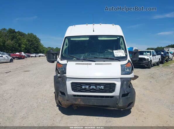 3C6LRVDG1ME555339 2021 RAM PROMASTER 2500 White Vista del salpicadero