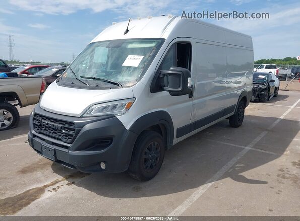 3C6LRVDG2PE568508 2023 RAM PROMASTER 2500 Silver Vista tres cuartos delantera izquierda