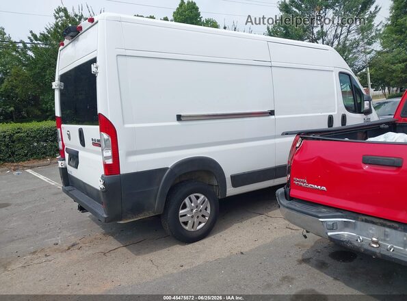 3C6LRVDG3ME574636 2021 RAM PROMASTER 2500 Белый Задняя правая четверть