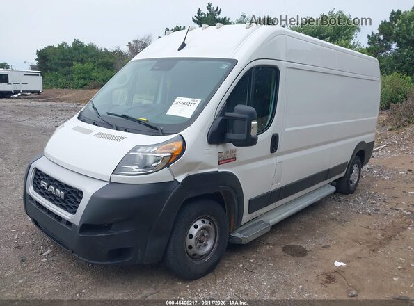 3C6LRVDG4NE116122 2022 RAM PROMASTER 2500 White Առջևի ձախ երեք քառորդ տեսարան