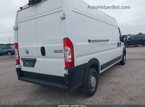3C6LRVDG4RE136974 2024 RAM PROMASTER 2500 White Задня права чверть