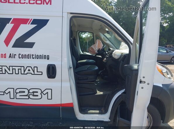 3C6LRVDG6ME519744 2021 RAM PROMASTER 2500 White წინა სალონის ხედი