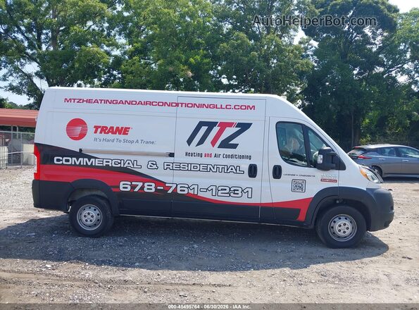 3C6LRVDG6ME519744 2021 RAM PROMASTER 2500 White უკანა სალონის ხედი