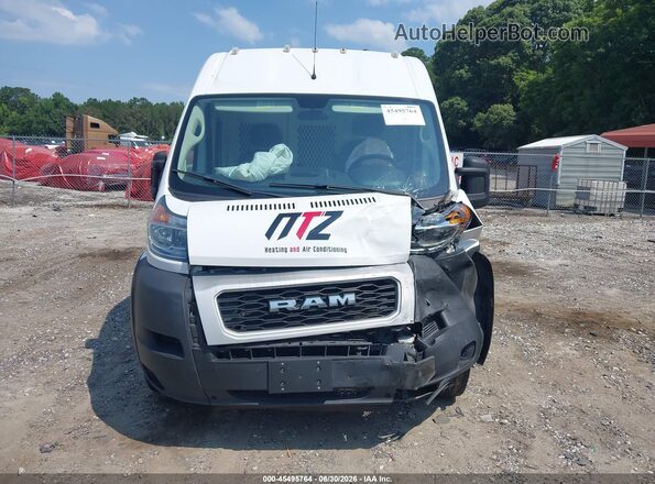 3C6LRVDG6ME519744 2021 RAM PROMASTER 2500 White ხელსაწყოთა პანელის ხედი
