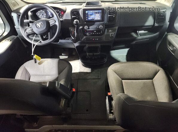 3C6LRVDG6PE605723 2023 RAM PROMASTER White Vista del salpicadero