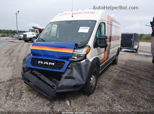 3C6LRVDG9ME555203 2021 RAM PROMASTER 2500 White Vista tres cuartos delantera izquierda