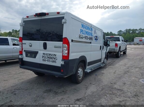 3C6LRVVG7PE559382 2023 RAM PROMASTER 2500 White Trasero derecho