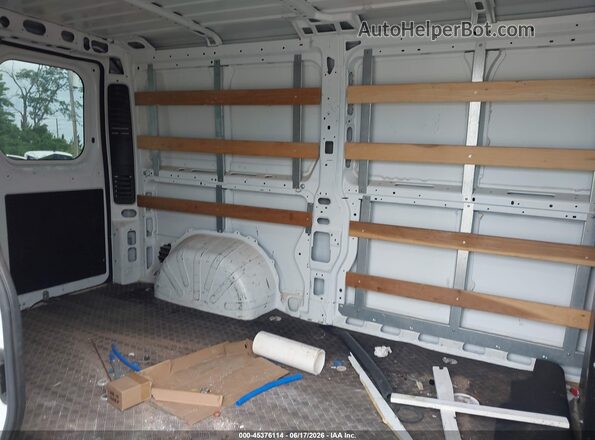 3C6LRVVG7PE559382 2023 RAM PROMASTER 2500 White Vista de la etiqueta del VIN