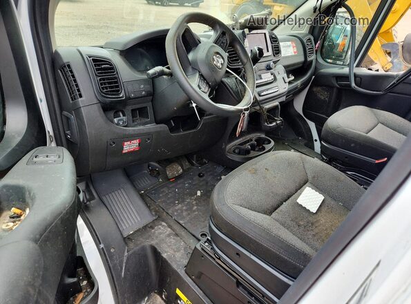 3C6LRVVG8SE542681 2025 RAM PROMASTER White წინა პანელის ხედი