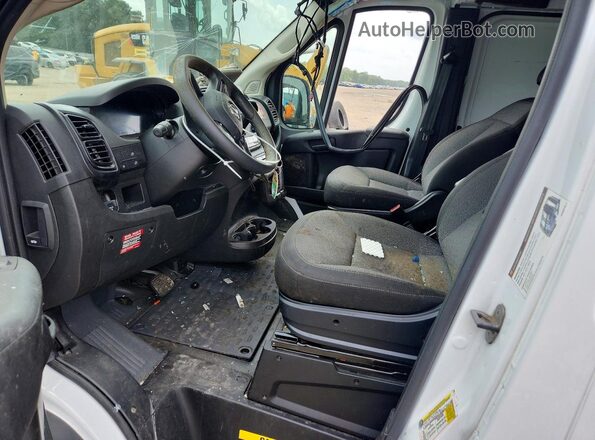 3C6LRVVG8SE542681 2025 RAM PROMASTER White წინა სალონის ხედი