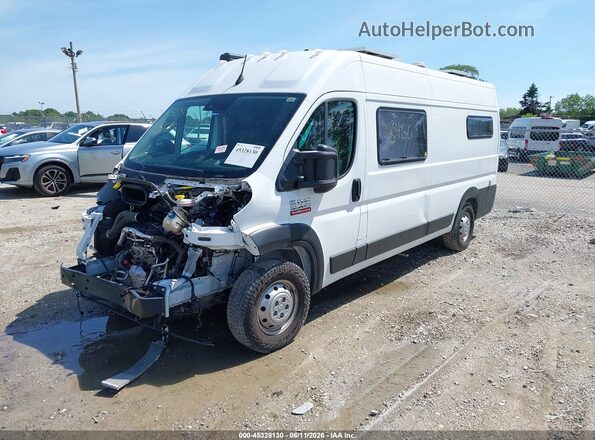 3C6MRVJG9NE104444 2022 RAM PROMASTER 3500 White Front left