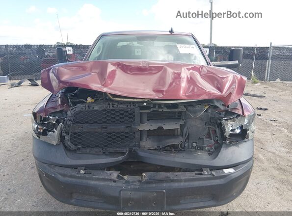 3C6RR6KG0NG210568 2022 RAM 1500 CLASSIC Maroon Front view