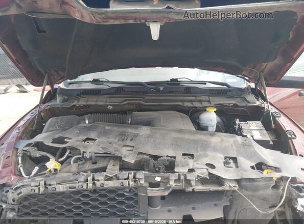 3C6RR6KG0NG210568 2022 RAM 1500 CLASSIC Maroon Rear view