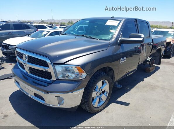 3C6RR6KG0PG577005 2023 RAM 1500 CLASSIC Gray წინა მარცხენა ხედი სამი მეოთხედიდან