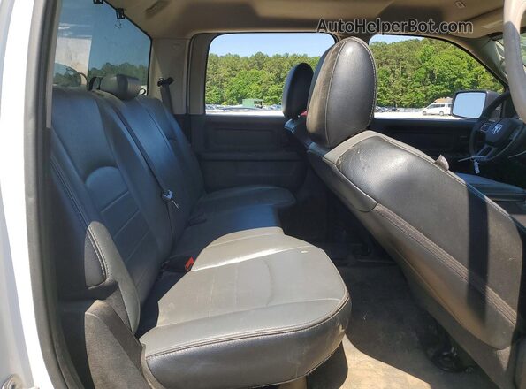 3C6RR6KT1MG705132 2021 RAM 1500 White Vista de los asientos traseros