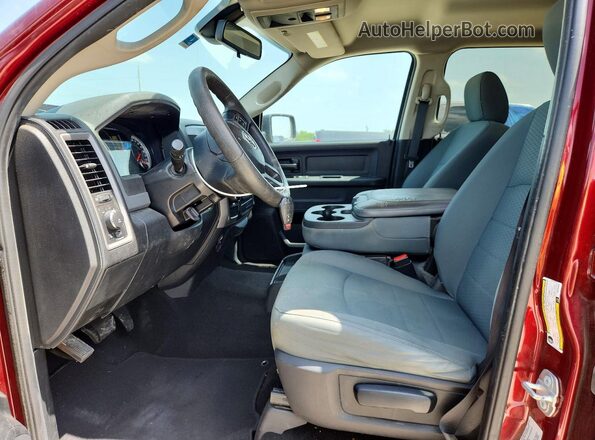 3C6RR6KT4GG325903 2016 RAM 1500 Burgundy წინა სალონის ხედი