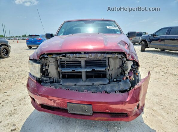 3C6RR6KT4GG325903 2016 RAM 1500 Burgundy წინა ხედი