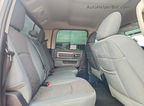 3C6RR6LT3GG292827 2016 RAM 1500 Gray Вид задніх сидінь