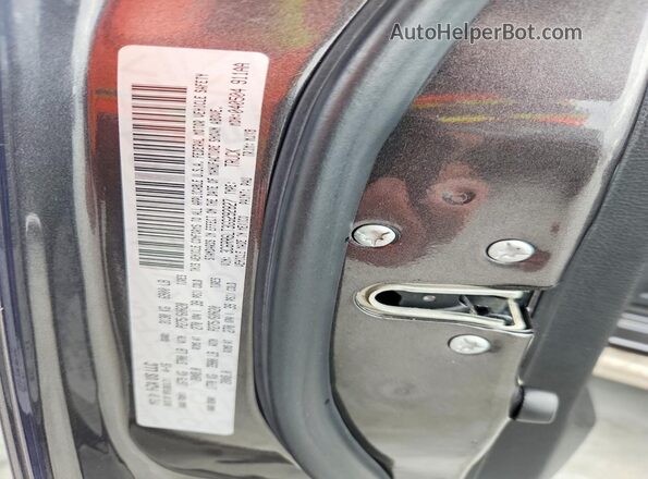3C6RR6LT3GG292827 2016 RAM 1500 Gray Вид наклейки з VIN-кодом