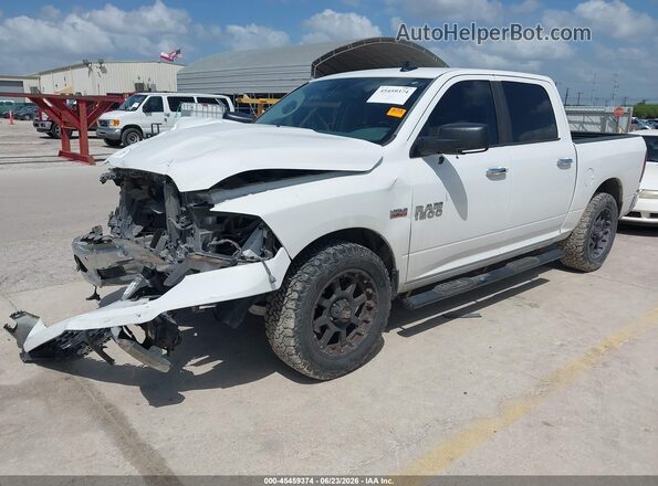 3C6RR6LT5GG375935 2016 RAM 1500 White Առջևի ձախ երեք քառորդ տեսարան