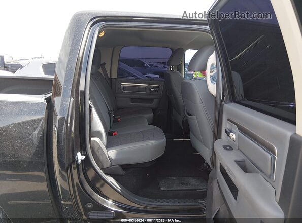 3C6RR6LT5HG777018 2017 RAM 1500 Black Vista de la etiqueta del VIN
