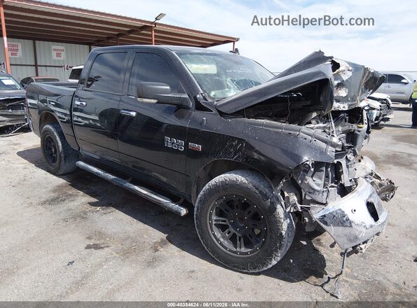 3C6RR6LT5HG777018 2017 RAM 1500 Black Vista del cuadro de instrumentos