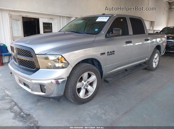3C6RR7KT1MG564293 2021 RAM 1500 CLASSIC Silver წინა მარცხენა ხედი სამი მეოთხედიდან