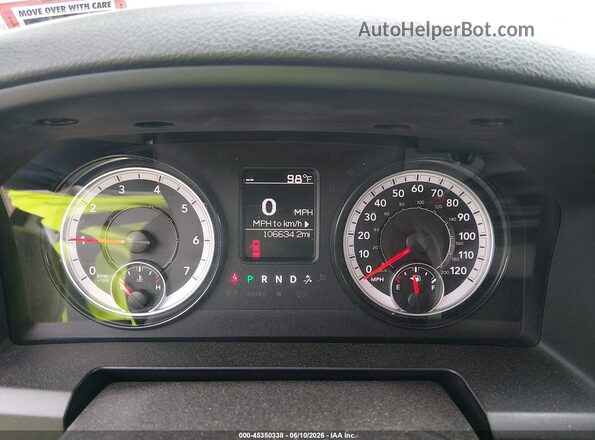 3C6RR7KT4NG310496 2022 RAM 1500 CLASSIC White უკანა სავარძლების ხედი