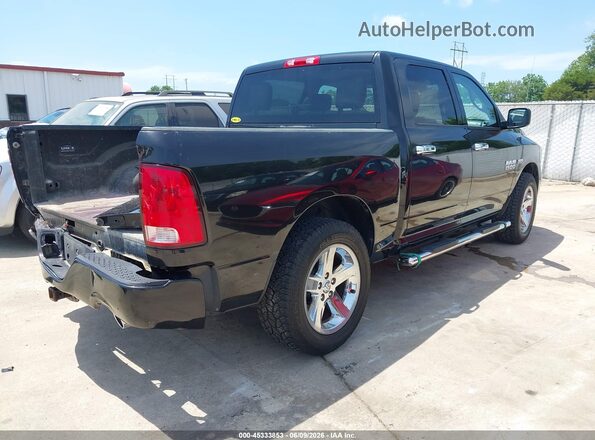 3C6RR7KT5HG607975 2017 RAM 1500 Black Trasero derecho