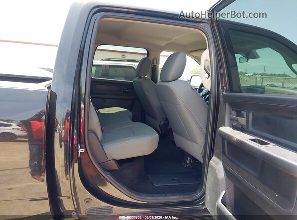 3C6RR7KT5HG607975 2017 RAM 1500 Black Vista de la etiqueta del VIN