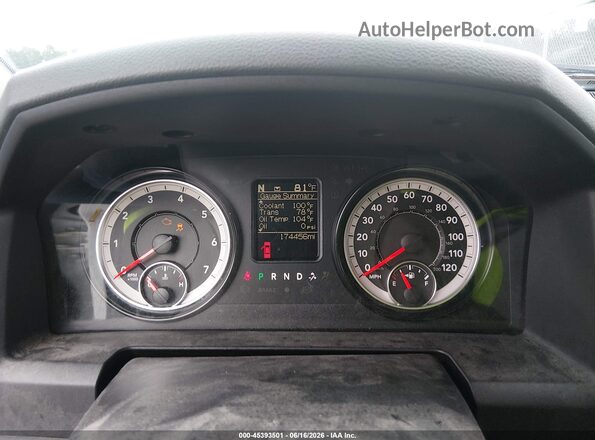 3C6RR7KT6GG296295 2016 RAM 1500 White უკანა სავარძლების ხედი
