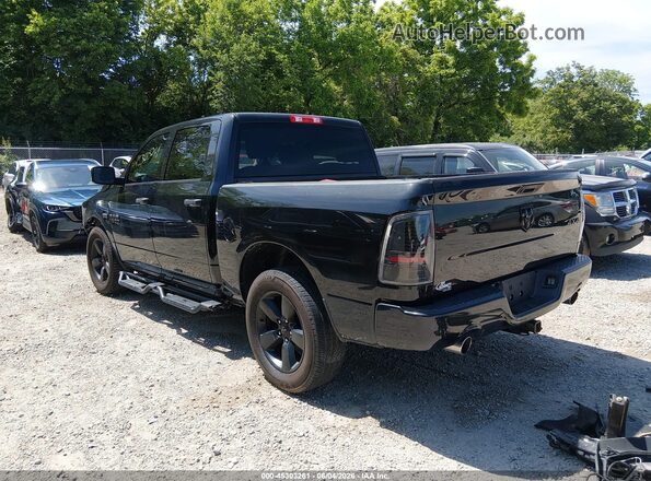 3C6RR7KT7HG689918 2017 RAM 1500 Black Trasero izquierdo