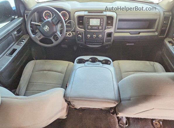 3C6RR7KT7HG746411 2017 RAM 1500 Red Dashboard view
